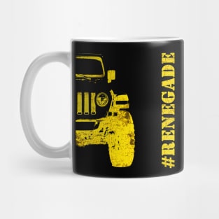 Jeep renegade simple design Mug